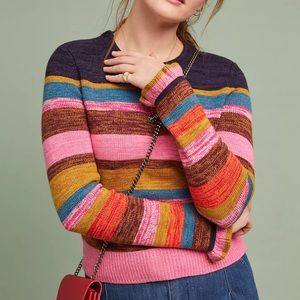 NWT Anthropologie Striped Sweater